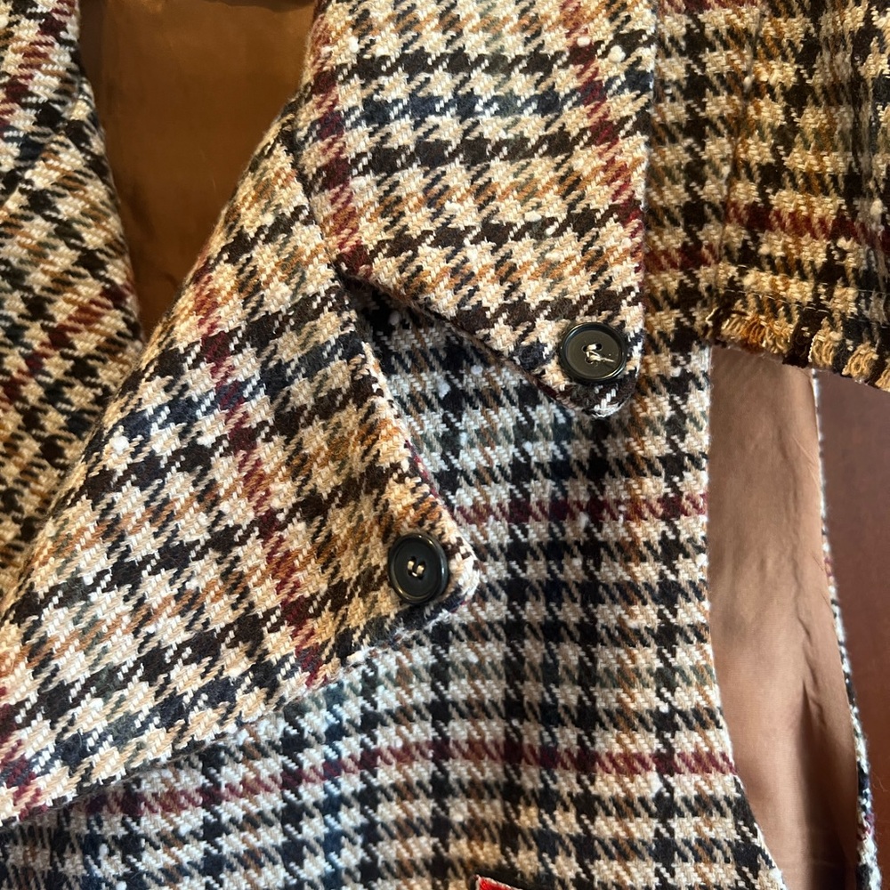 Motel Rocks Multicolor Checkered Vest - Picture 3 of 10